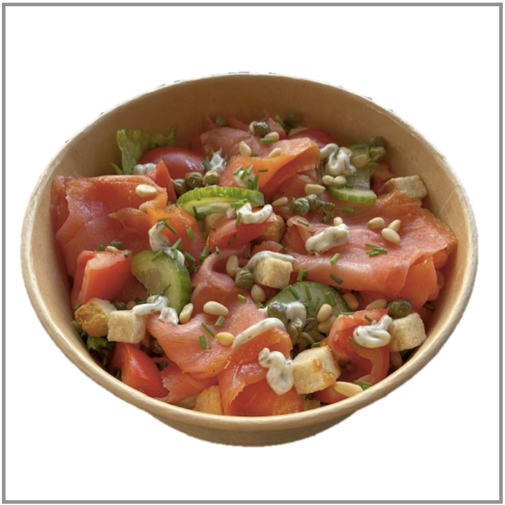 Maaltijd Salade Gerookte Zalm-0